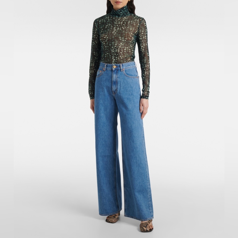 Blazé wide leg jeans- luxury jean